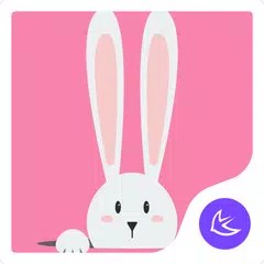 Descargar APK de Kawaii Conejo APUS Launcher theme gratis