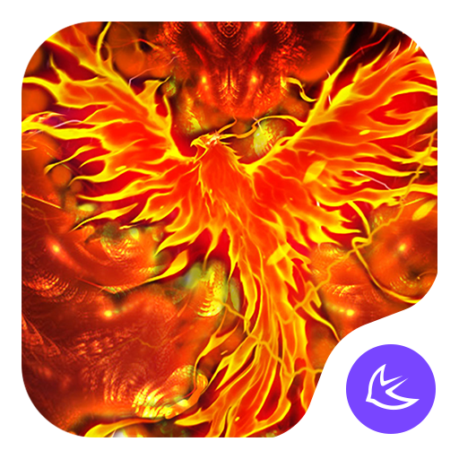 Flaming Phenix-APUS tema & HD wallpapers