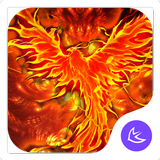 Flammes du Phenix-APUS thème & HD fonds d'écran icône
