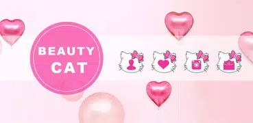 Beauty cat-APUS Launcher theme