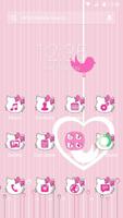 Beauty cat-APUS Launcher theme plakat