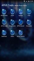 Blue Butterfly-APUS Launcher s スクリーンショット 3