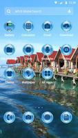 Biru Hati-APUS Launcher tema screenshot 1