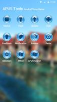 Blue Mood-APUS Launcher theme screenshot 2