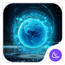 Blue Neon Future Tech -- APUS -APK