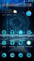 Blue Neon Future Tech -- APUS  स्क्रीनशॉट 1