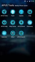 Blue Neon Future Tech -- APUS  screenshot 3