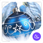 Blue shine ball - APUS launche ไอคอน