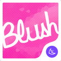 Pink lite flower theme & HD wallpapers