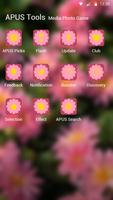 Flowers|APUS Launcher theme скриншот 2