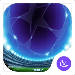 Cool free glow soccer APUS stylish sport theme APK 下載