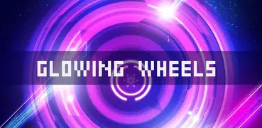 Shine Purple Glow Wheel theme 