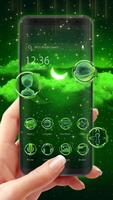 Green Moon-APUS Launcher free  ảnh chụp màn hình 3