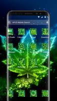 Shine Green Leaf Theme & HD wa اسکرین شاٹ 2