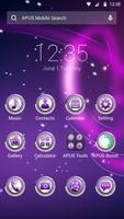 Dazzling-APUS Launcher theme постер