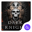 Cool Dark Knight-APUS Launcher theme APK