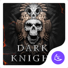ikon Keren Dark Knight-APUS Launcher tema