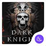 Cool Dark Knight-APUS Launcher theme ไอคอน