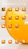 Oranges-APUS Launcher theme capture d'écran 1