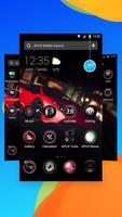 Red Speed car-APUS Launcher theme screenshot 1