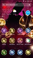 Colorful night-APUS Launcher f 海報