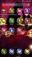 Colorful night-APUS Launcher f screenshot 1