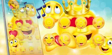 Emoji Loco Sonrisa Lindo Tema& HD wallpapers