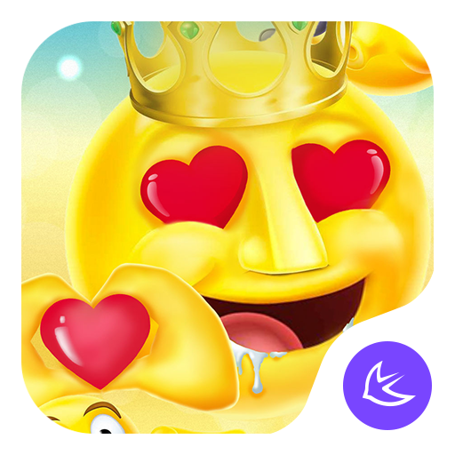 Emoji Crazy Smile Cute Theme& HD wallpapers