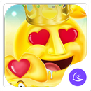 Emoji Crazy Smile Cute Theme& HD wallpapers-APK