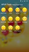 برنامه‌نما Emoji Crazy Smile Cute Theme& HD wallpapers عکس از صفحه