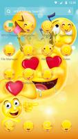 برنامه‌نما Emoji Crazy Smile Cute Theme& HD wallpapers عکس از صفحه