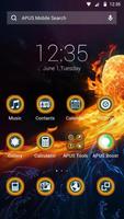 Enthusiasm-APUS Launcher theme Cartaz