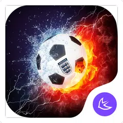 Скачать New free glow football APUS stylish sport theme APK