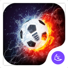 New free glow football APUS stylish sport theme ikon