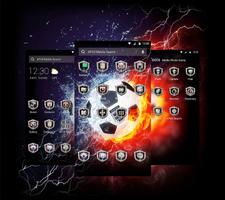 New free glow football APUS stylish sport theme скриншот 3