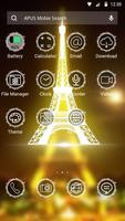 Eiffel Tower theme for Apus imagem de tela 1