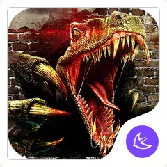 Evil Bloody Dinosaur- APUS Launcher theme APK 下載