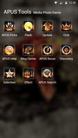 Evil Bloody Dinosaur- APUS Launcher theme تصوير الشاشة 2