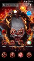 Evil Flame Scary Clown Theme & HD wallpapers screenshot 1