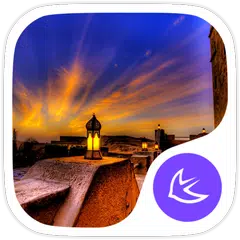 sunset-APUS Launcher theme APK download