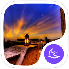 sunset-APUS Launcher theme APK Herunterladen