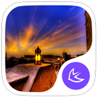 sunset-APUS Launcher theme أيقونة