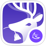 Forest Deer Fantasy theme&HD W иконка