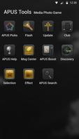 Cool black fighter-free theme تصوير الشاشة 2