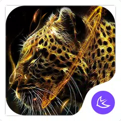 Скачать Fire Leopard Wolf--APUS Launch APK