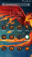 پوستر Fire Phoenix APUS theme