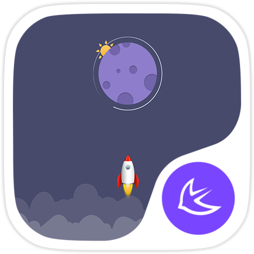 moon-APUS Launcher theme