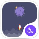 moon-APUS Launcher theme APK