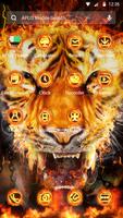 Flame Cool Tiger- APUS Launcher Free Theme スクリーンショット 2