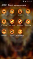Flame Cool Tiger- APUS Launcher Free Theme screenshot 3